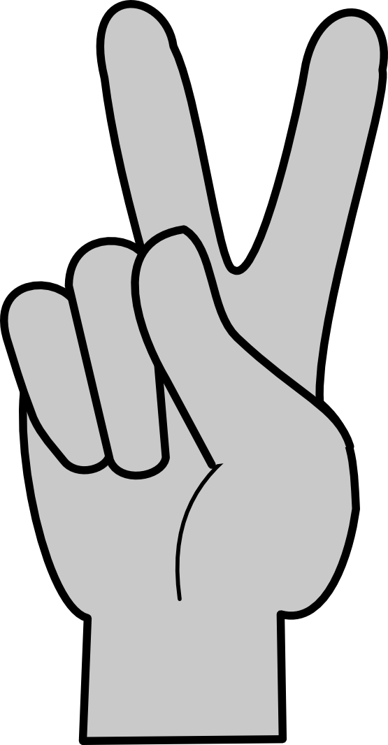 Middle finger clipart the cliparts 2
