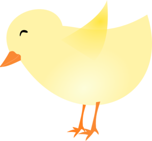New spring chick clip art high quality