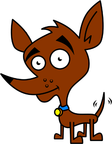 On dogs clipart kid 2