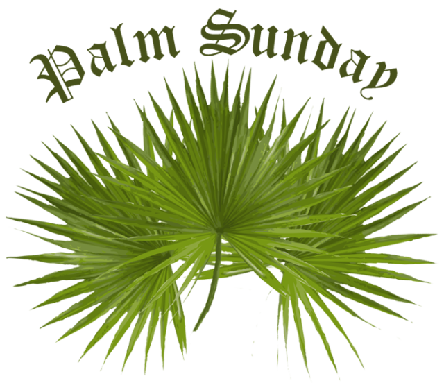 Palm sunday clip art 3