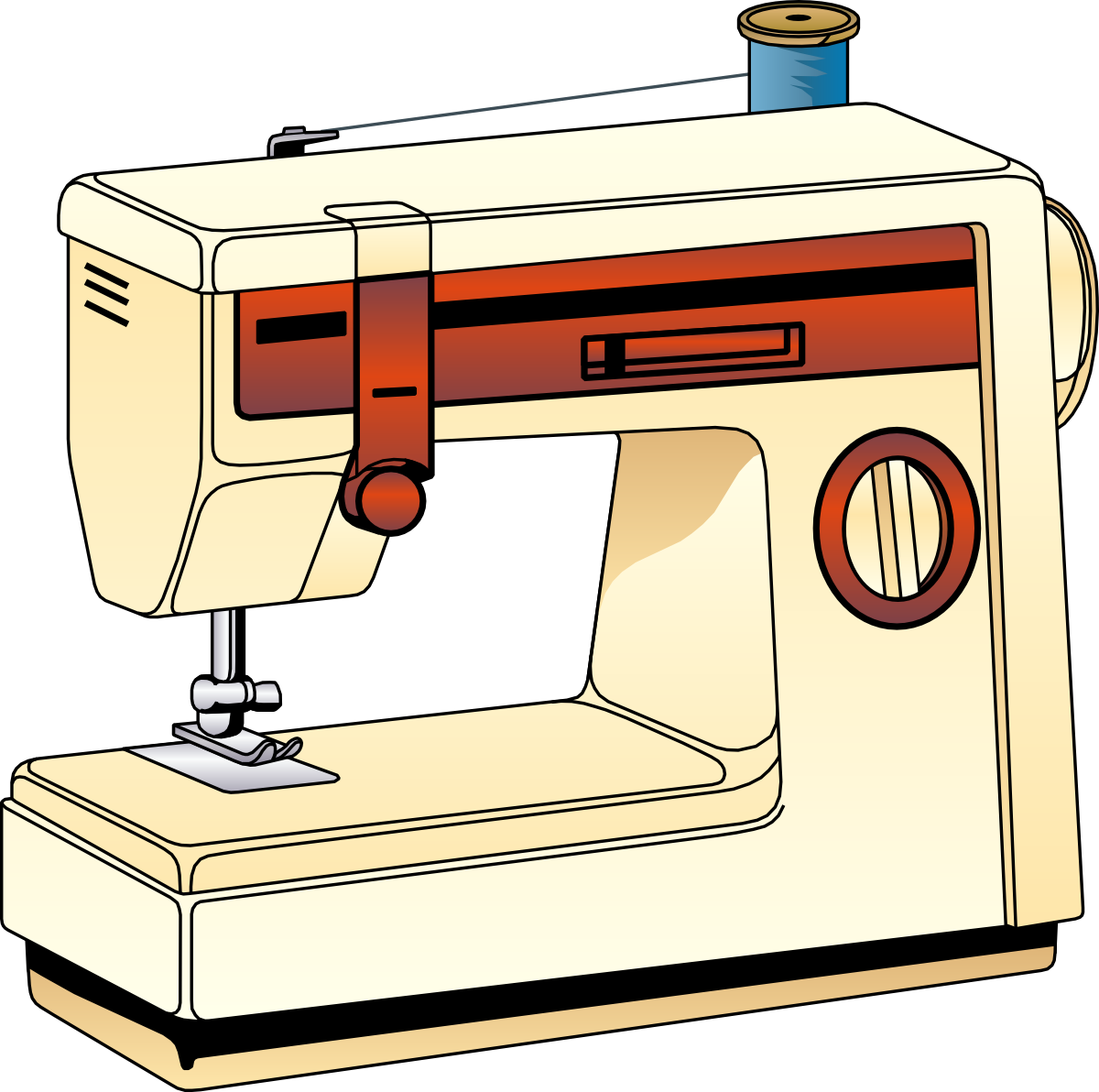 Sewing machine 0 images about sewing clip art on 2