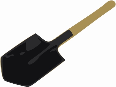 Shovel clip art free vector in open office drawing svg