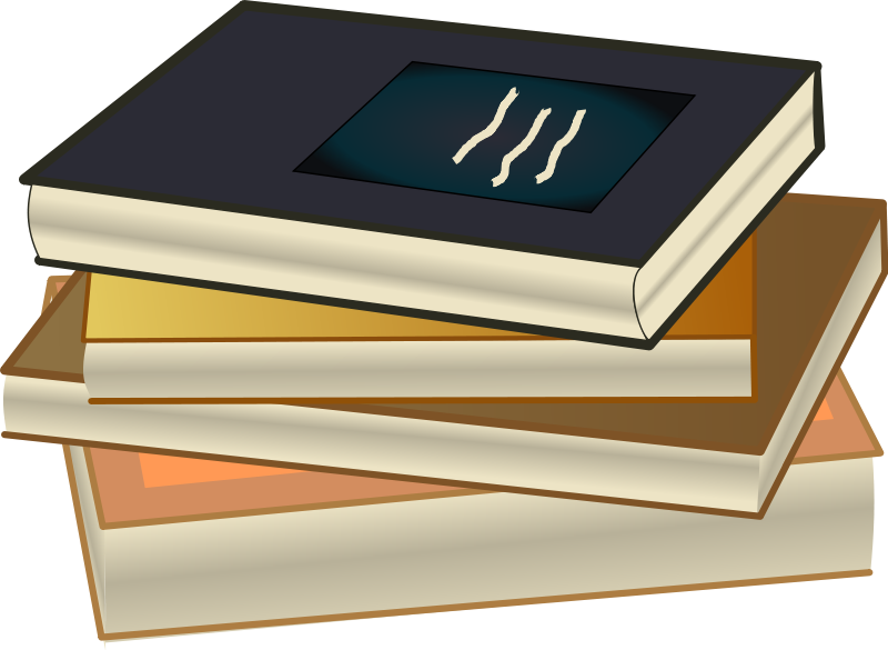 Stack of books book clipart free graphics of books