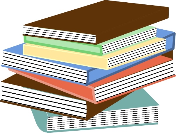 Stack of books clip art free vector in open office drawing svg