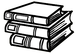 Stack of books clipart 14