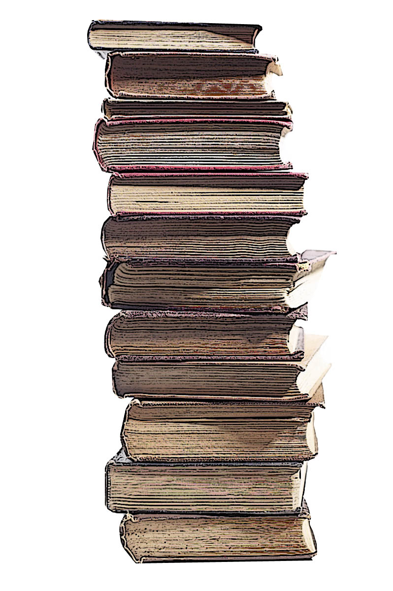 Stack of books clipart 15