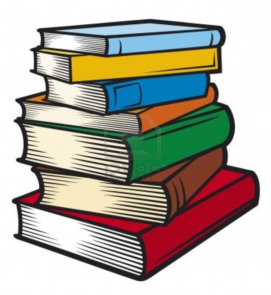 Stack of books clipart free images