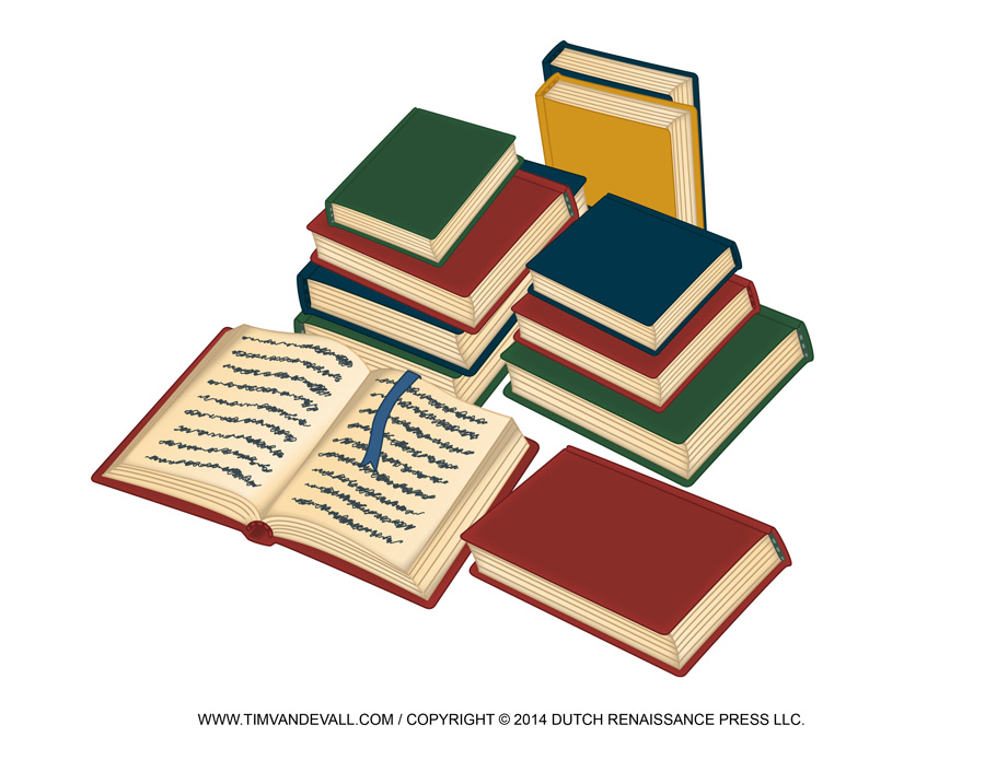 Tall stack of books clip art dfiles