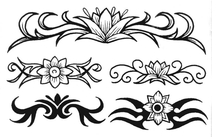 Tattoo clip art designs free clipart images 6