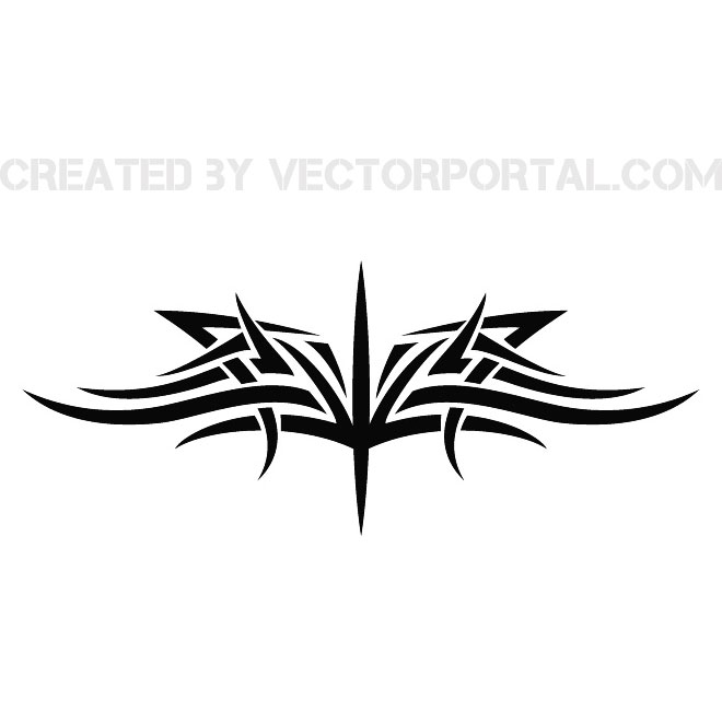 Tattoo clip art free vector freevectors