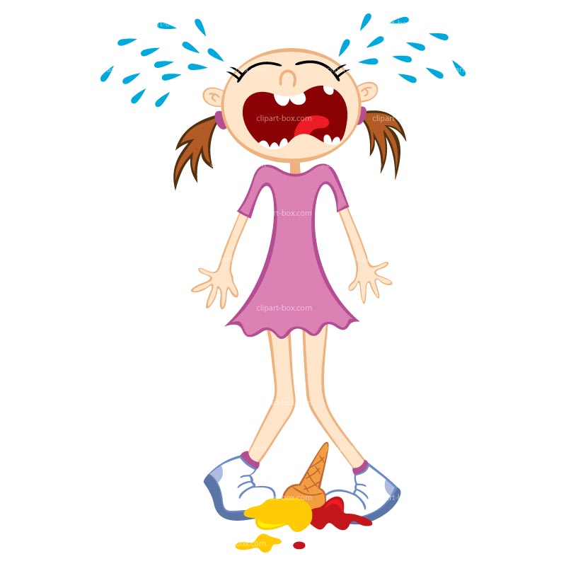 Woman crying clipart kid 3