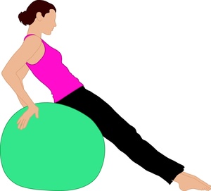 Woman workout clipart kid 6