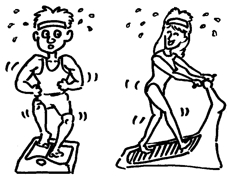 Workout exercise clip art images free clipart 4