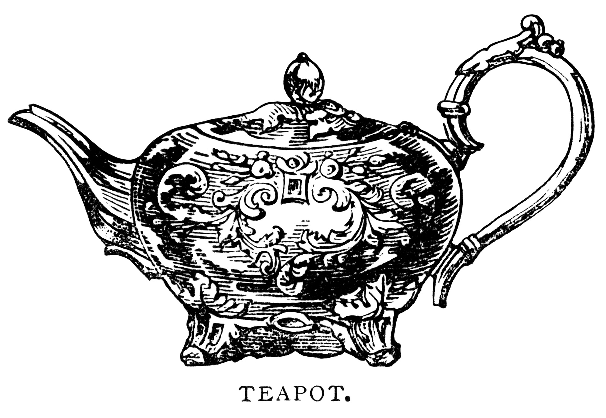 0 images about teapot drawings on clip art