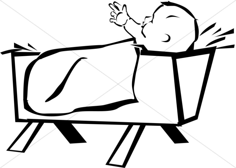 Baby jesus clipart graphics images 6