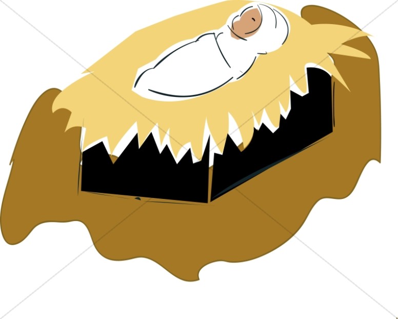 Baby jesus clipart graphics images