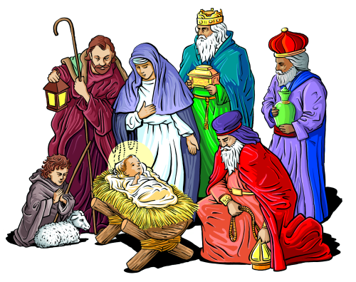 Baby jesus religious christmas clipart free holiday graphics