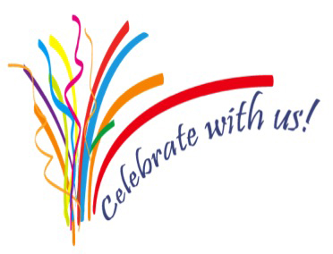 Celebrate with us clipart