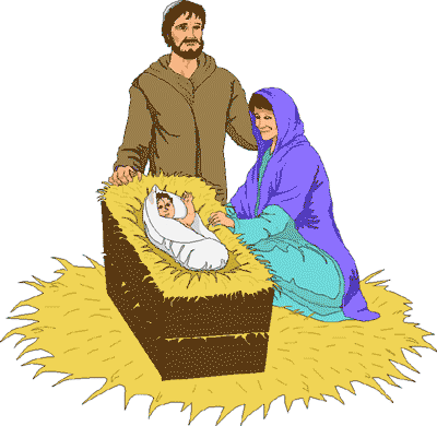 Clipart of baby jesus in the mangetr clipartfest