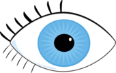 Free Colored Eyeball Clipart 2 Pages Of Clip Art - Clipartix