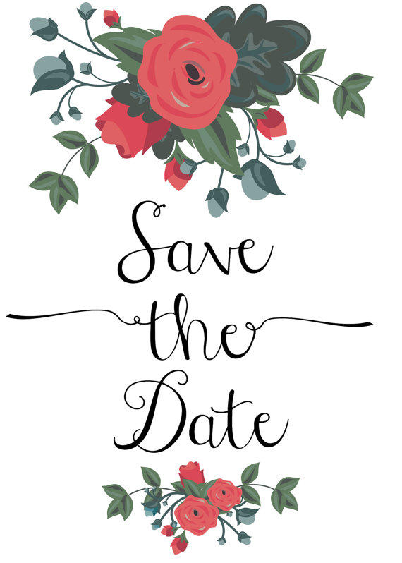Free clipart for save the date cards clipartfest