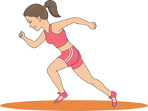 Free sports track and field clipart clip art pictures 7