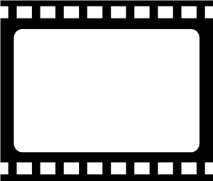 Image of film strip clipart