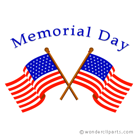 Memorial day cookout clipart