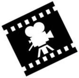 Movie camera and film clipart free images 3