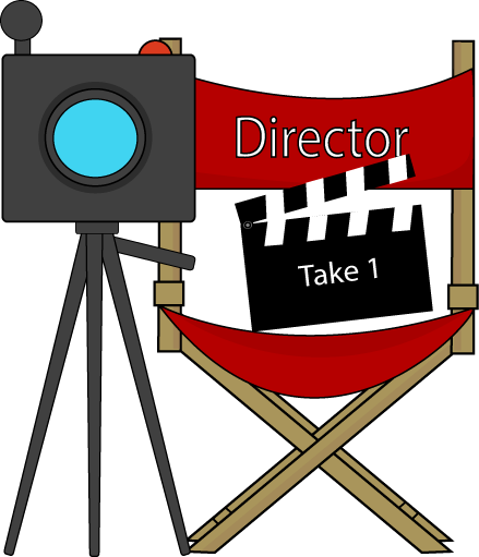 Movie camera clip art 6