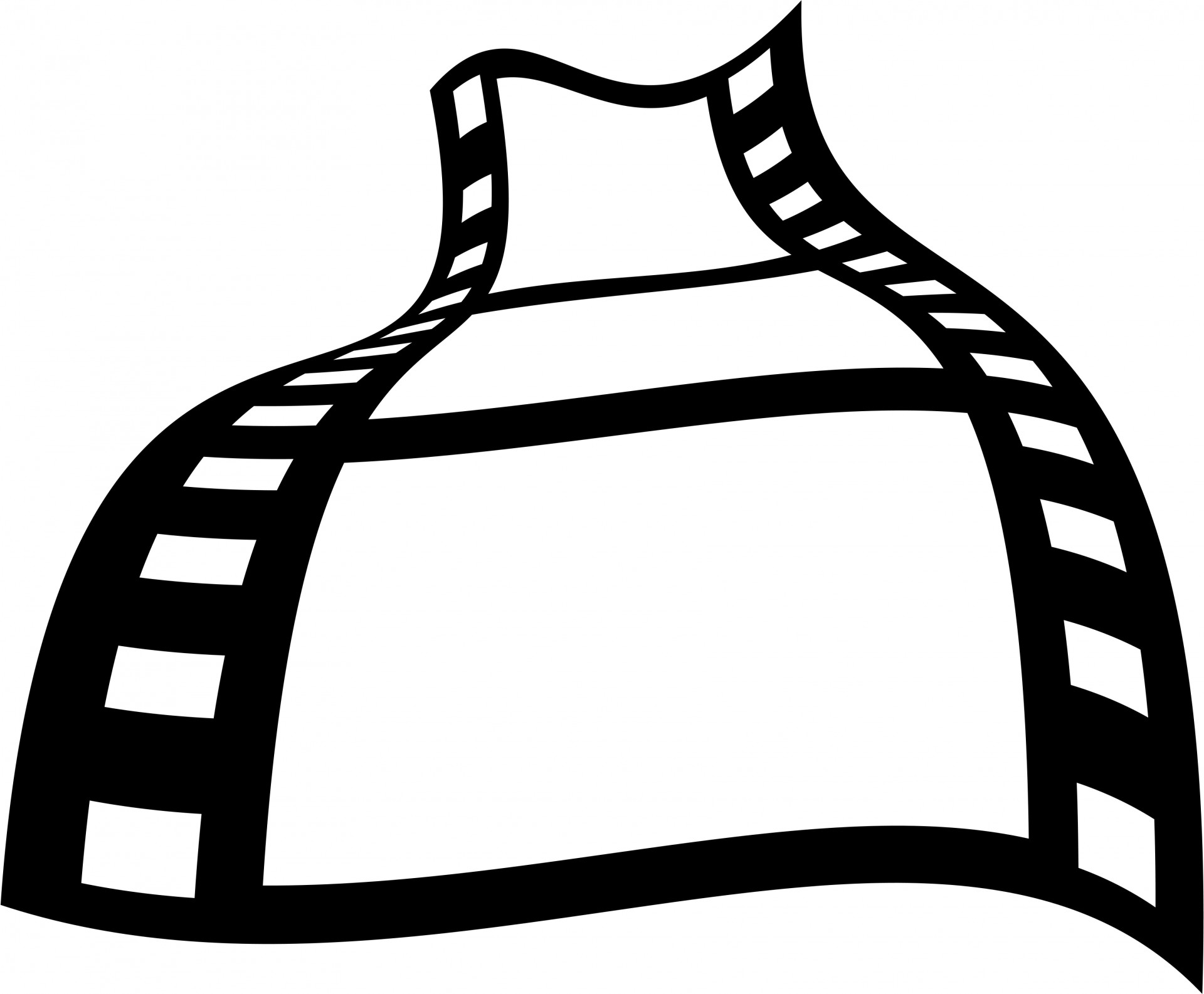 Movie reel movie film strip clip art image 4