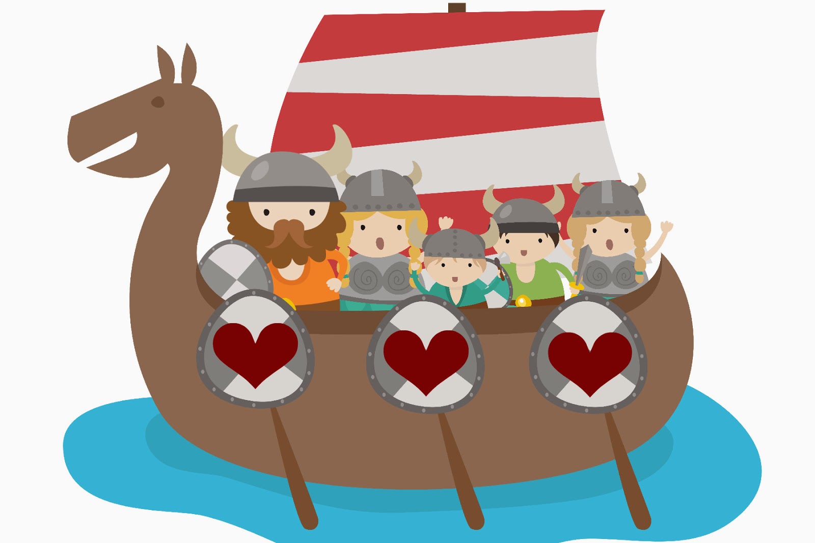 Restlessrisa free printable valentine viking cliparts