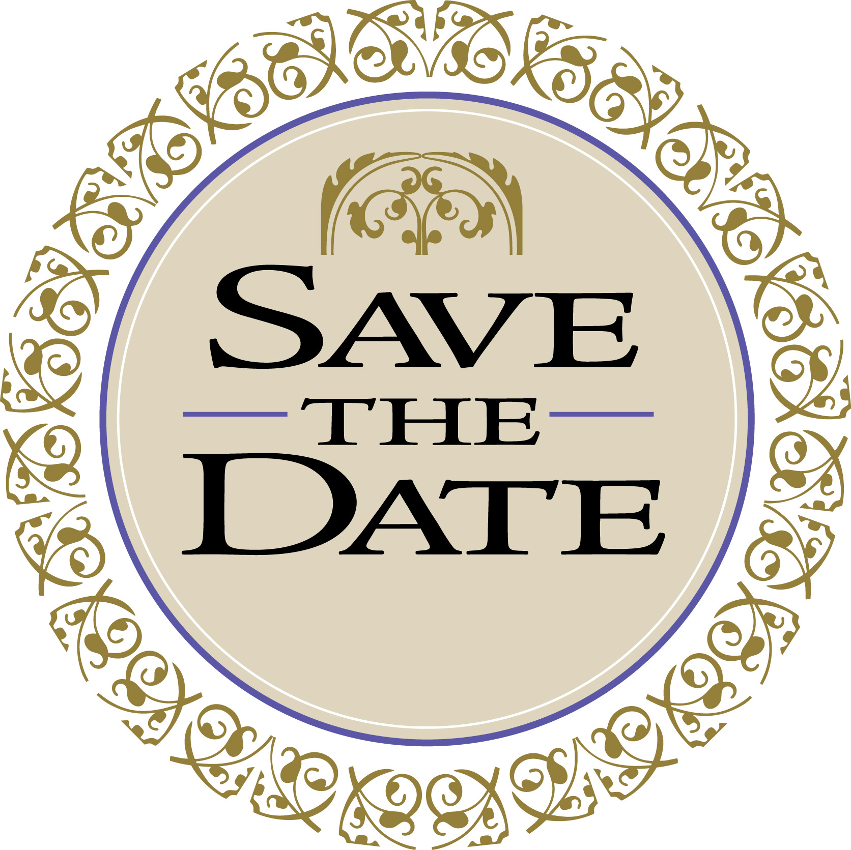 Save the date clipart 6