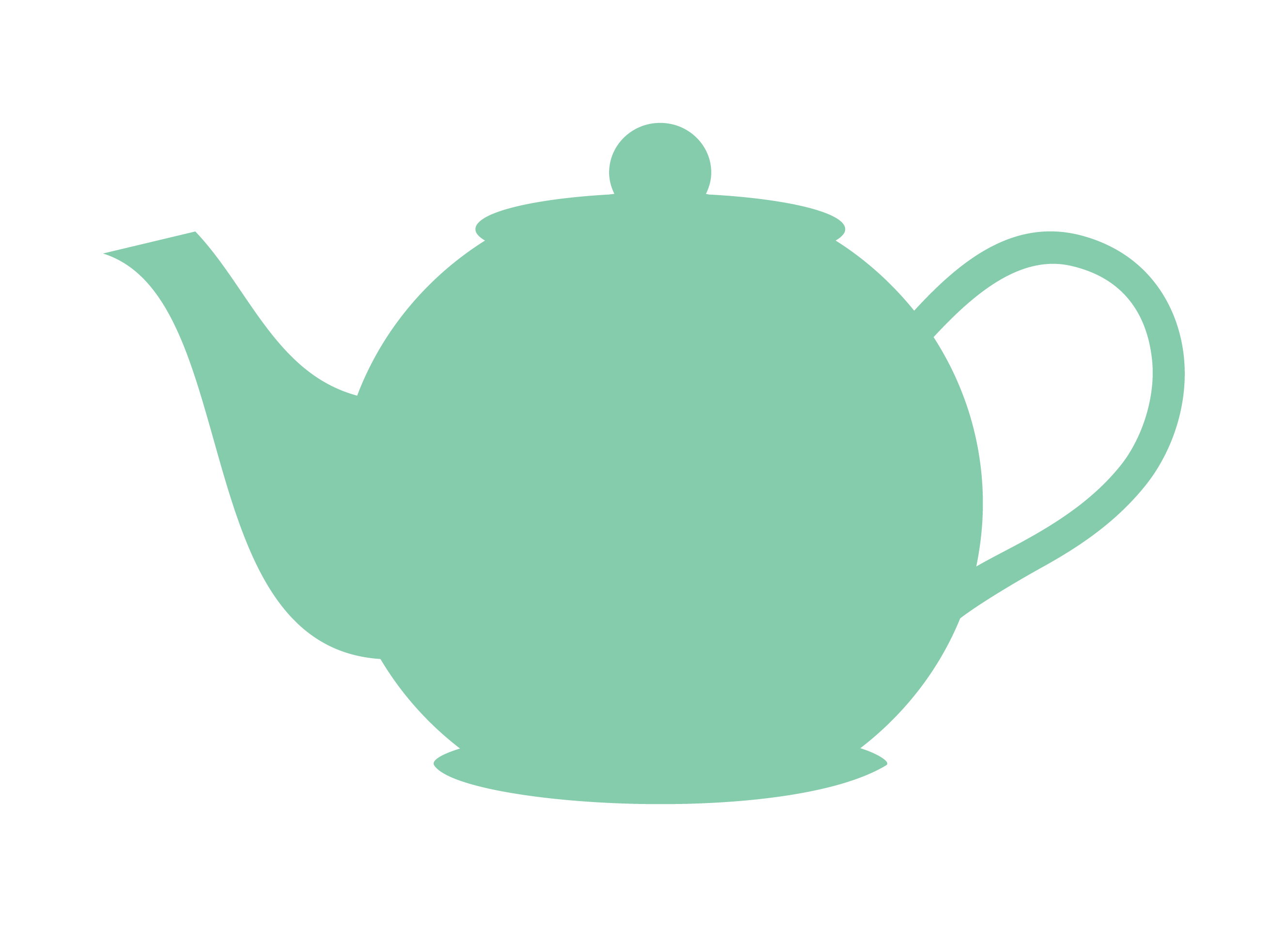 Teapot clip art outline free clipart images