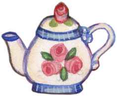 Teapot illustrations on clip art