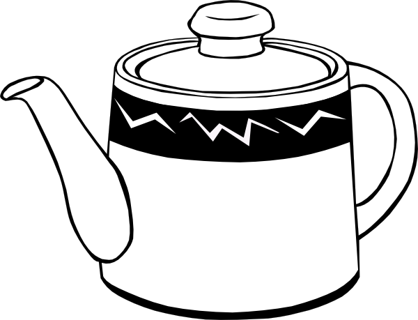Teapot tea pot clip art free vector 4vector