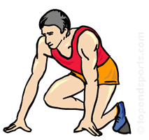 Track and field awards clipart