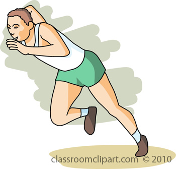 Track and field clipart 3