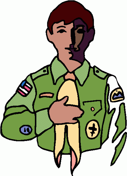 Boy scout symbol clipart