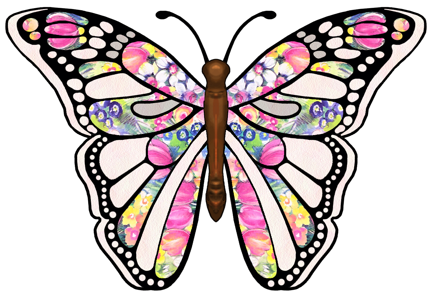 Butterflies birthday butterfly clipart clipartfest