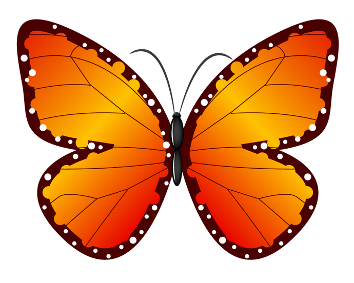 Butterflies butterfly free clip art clipartfest
