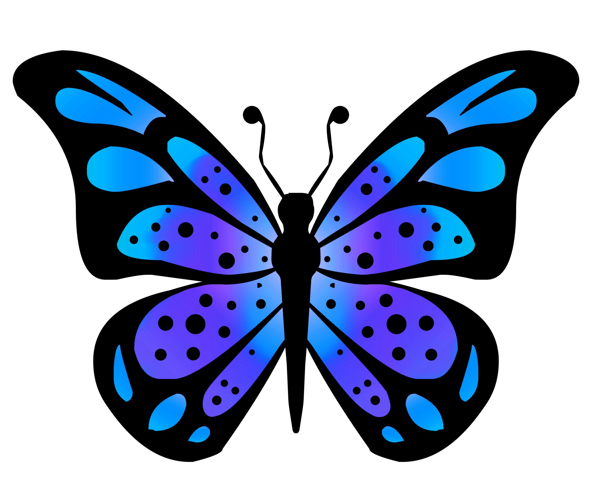 Free Butterflies Clipart Pictures Clipartix