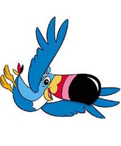 Cartoon toucan disney cartoon art and on