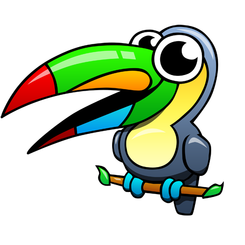 Cartoon toucan toucan clipart