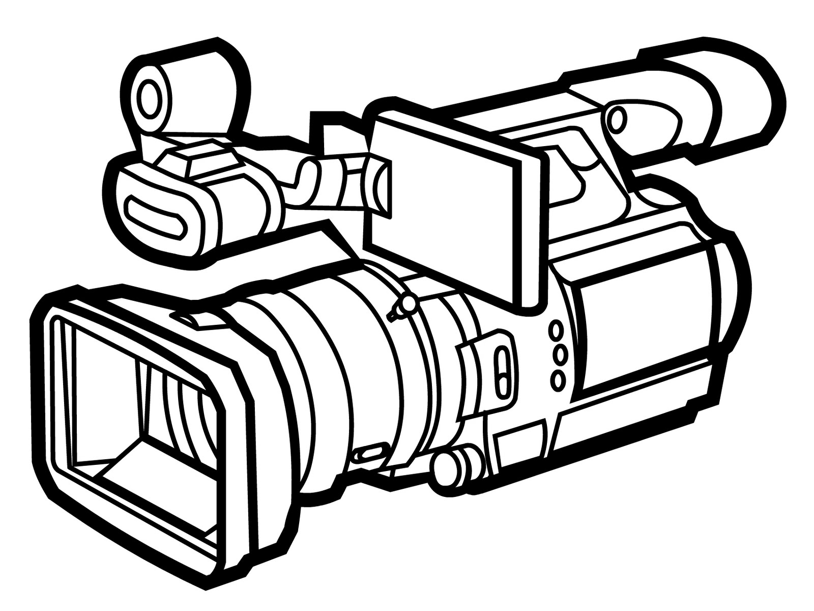 Clip art video camera clipartfox
