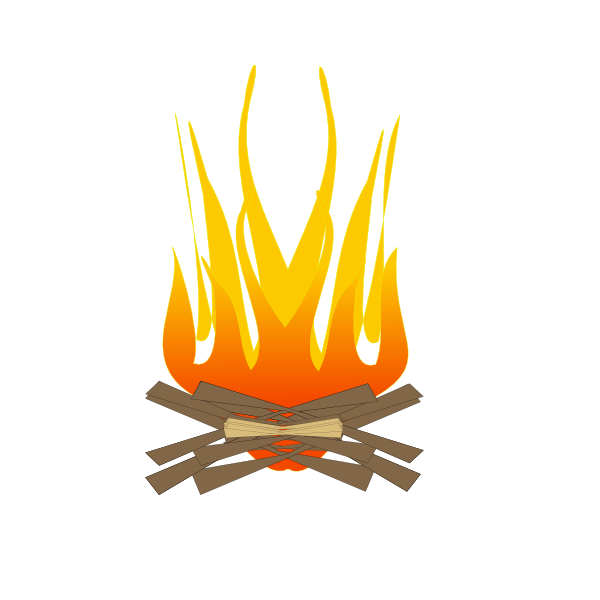 Fire burning in fireplace clip art viaggi