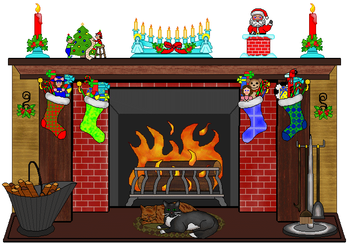 Fireplace clipart 5 - Clipartix