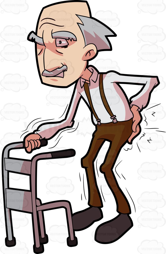 Old man clipart in a brown suit clipartfox