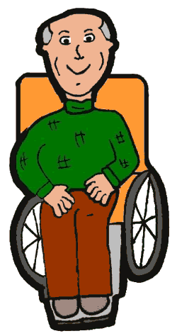 Old man in wheelchair clipart clipartfox