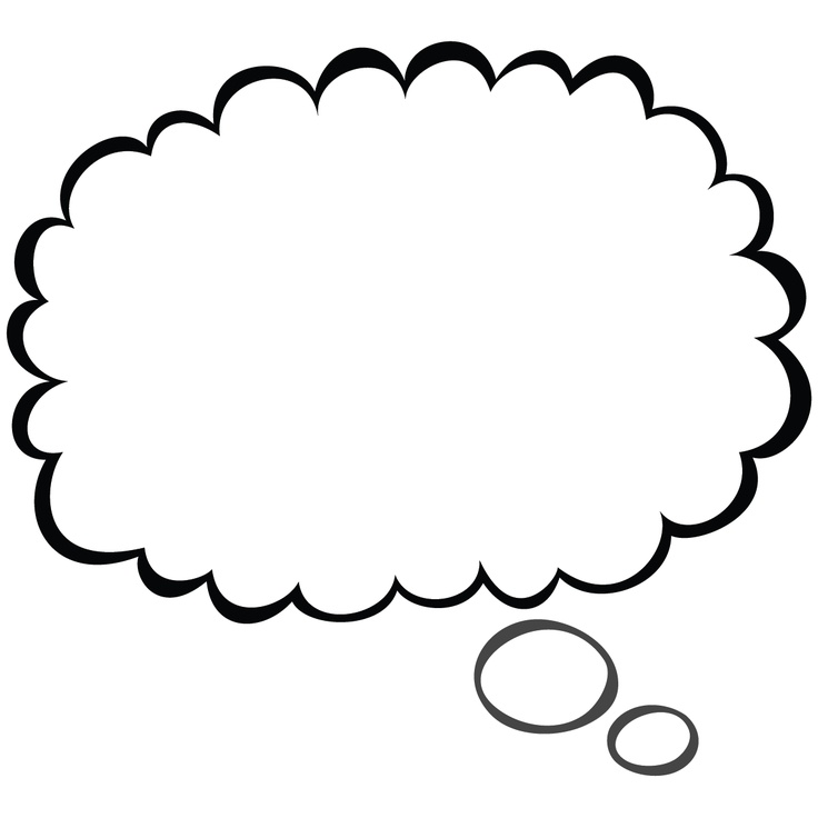 Printable speech bubbles clipart 2